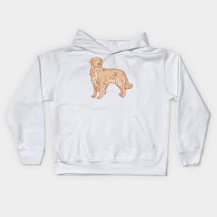 Golden Retriever Kids Hoodie